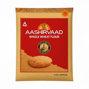 Aashirvaad Whole Wheat Atta – 10kg