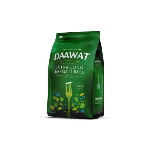 Daawat Extra Long Basmati Rice – Green Pack – 5 kg