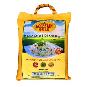 Golestan Golden Sella Basmati Rice – 5kg