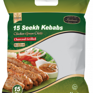 Green Chilli Chicken Kebabs
